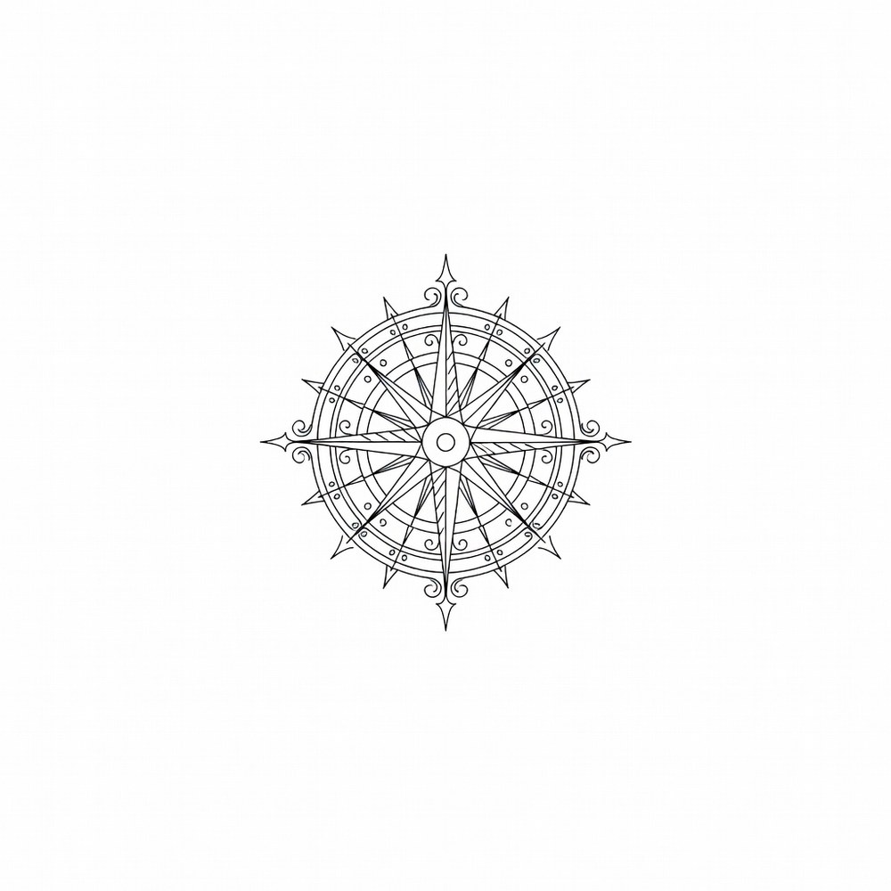Linework AI tattoo design generated from a text prompt
