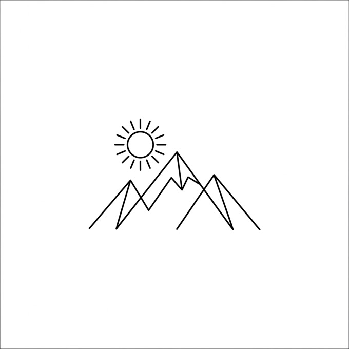 Fine line AI tattoo design generated from a text prompt