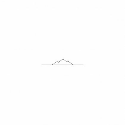 Minimalist tattoo style example design